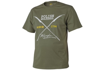 t-shirt Helikon Polish Multitool Olive green