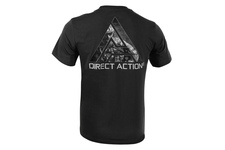 T-Shirt Logo Direct Action - Bawełna - Czarny