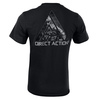 T-Shirt Logo Direct Action PL Flag - Bawełna - Czarny