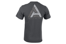 T-Shirt Logo Direct Action PL Flag - Bawełna - Shadow Grey