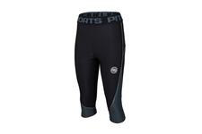 Spodenki termoaktywne damskie Pit Bull Compression Pro Plus - Czarne