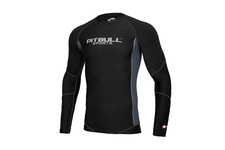 Rashguard termoaktywny Pit Bull Compression Pro Plus '21 - Czarny