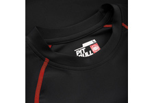 Rashguard termoaktywny Pit Bull Compression Pro Plus - Czarny/Czerwony