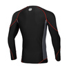 Rashguard termoaktywny Pit Bull Compression Pro Plus - Czarny/Czerwony