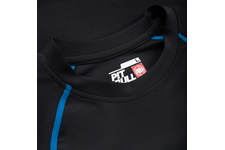 Rashguard termoaktywny Pit Bull Compression Pro Plus - Czarny/Niebieski