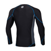 Rashguard termoaktywny Pit Bull Compression Pro Plus - Czarny/Niebieski