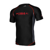 Rashguard termoaktywny Pit Bull Compression Pro Plus - Czarny/Czerwony