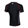 Rashguard termoaktywny Pit Bull Compression Pro Plus - Czarny/Czerwony