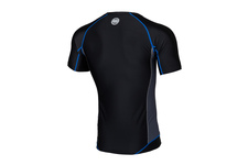 Rashguard termoaktywny Pit Bull Compression Pro Plus - Czarny/Niebieski