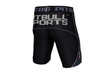 Spodenki termoaktywne Pit Bull Compression Pro Plus '21 - Czarne