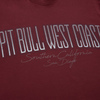 Koszulka Pit Bull Calibully - Bordowa