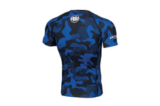 Rashguard termoaktywny męski Pit Bull Dillard Camo - Niebieski