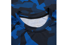 Rashguard termoaktywny męski Pit Bull Dillard Camo - Niebieski