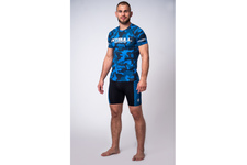 Rashguard termoaktywny męski Pit Bull Dillard Camo - Niebieski