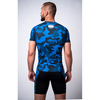 Rashguard termoaktywny męski Pit Bull Dillard Camo - Niebieski