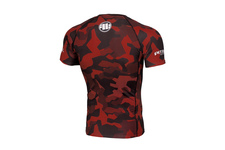 Rashguard termoaktywny męski Pit Bull Dillard Camo - Czerwony