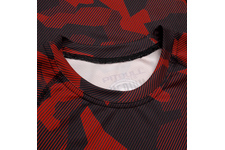 Rashguard termoaktywny męski Pit Bull Dillard Camo - Czerwony