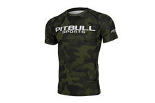 Rashguard termoaktywny męski Pit Bull Dillard Camo - Khaki