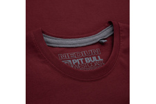 Koszulka Pit Bull Bedscript - Bordowa