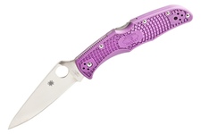 Nóż Spyderco C10FPPR Endura Flat Ground PLN Purple