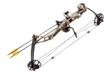 Łuk bloczkowy Poe Lang Rex Quad 25-45lb 28" , camo