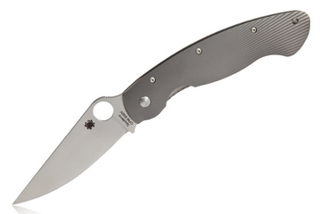 Nóż Spyderco C36TIFP Military Fluted Titanium Plain Edge