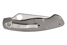 Nóż Spyderco C36TIFP Military Fluted Titanium Plain Edge