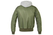 Kurtka BRANDIT MA1 z kapturem Olive-Grey