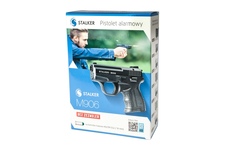 Pistolet alarmowy STALKER M 906 czarny kal.  do 6 mm