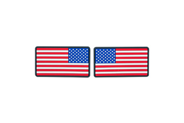 Emblemat FLAGA USA Duża 2szt.