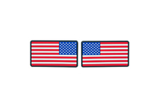 Emblemat FLAGA USA Duża  2szt.