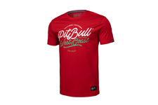 Koszulka Pit Bull Retro Cal - Czerwona
