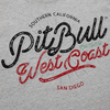 Koszulka Pit Bull Retro Cal - Szara