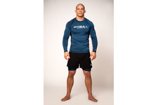 Rashguard termoaktywny Pit Bull Performance Pro Plus - Niebieski