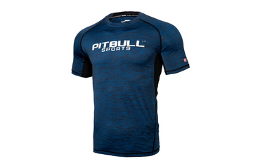 Rashguard termoaktywny Pit Bull Performance Pro Plus - Niebieski