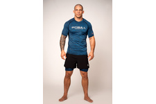 Rashguard termoaktywny Pit Bull Performance Pro Plus - Niebieski