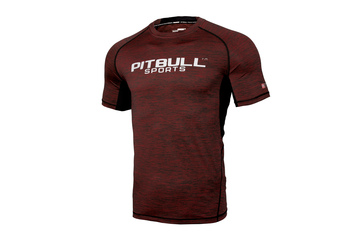 Rashguard termoaktywny Pit Bull Performance Pro Plus - Czerwony