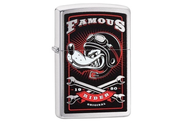 Zapalniczka ZIPPO Wolf Cycle Rider Design