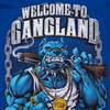 Koszulka Pit Bull Welcome To Gangland  - Niebieska