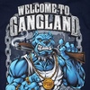 Koszulka Pit Bull Welcome To Gangland  - Granatowa