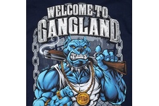 Koszulka Pit Bull Welcome To Gangland  - Granatowa