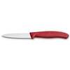 Noże kuchenne Victorinox - zestaw 5 elementów + obieraczka, czerwone