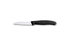 Noże kuchenne Victorinox - zestaw 5 elementów + obieraczka, czarne