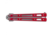 Nóż JOKER „MOTYLEK” INOX 10CM Red
