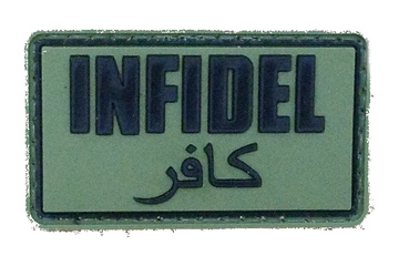 Naszywka GFC 3D - Infidel Olive