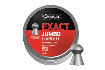 Śrut 5,52 mm JSB Exact Jumbo 500 szt.