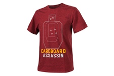 koszulka t-shirt Helikon Cardboard Assassin Melange Red