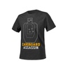 koszulka t-shirt Helikon Cardboard Assassin Melange Black-Grey