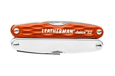 MULTITOOL LEATHERMAN JUICE S2 CINNABAR ORANGE BOX