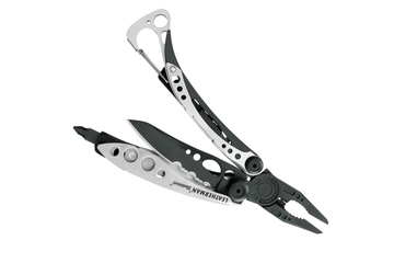 MULTITOOL LEATHERMAN SKELETOOL BLACK SILVER LIMITED VERSION BOX